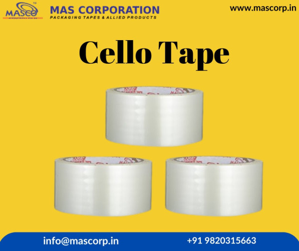 Transparent Tape Manufacturer - MAS Corporation - Navi Mumbai